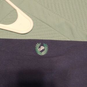 Victoria Secret Pink Navy Blue Garment with Laurel Crest